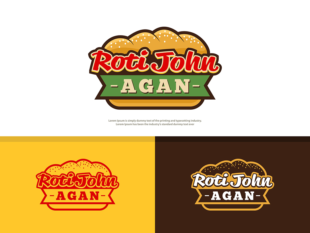 Detail Design Logo Roti Nomer 17