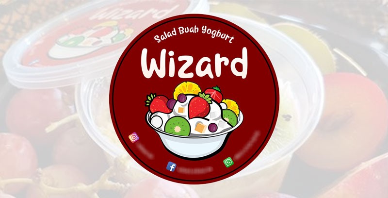 Detail Design Logo Salad Buah Nomer 6