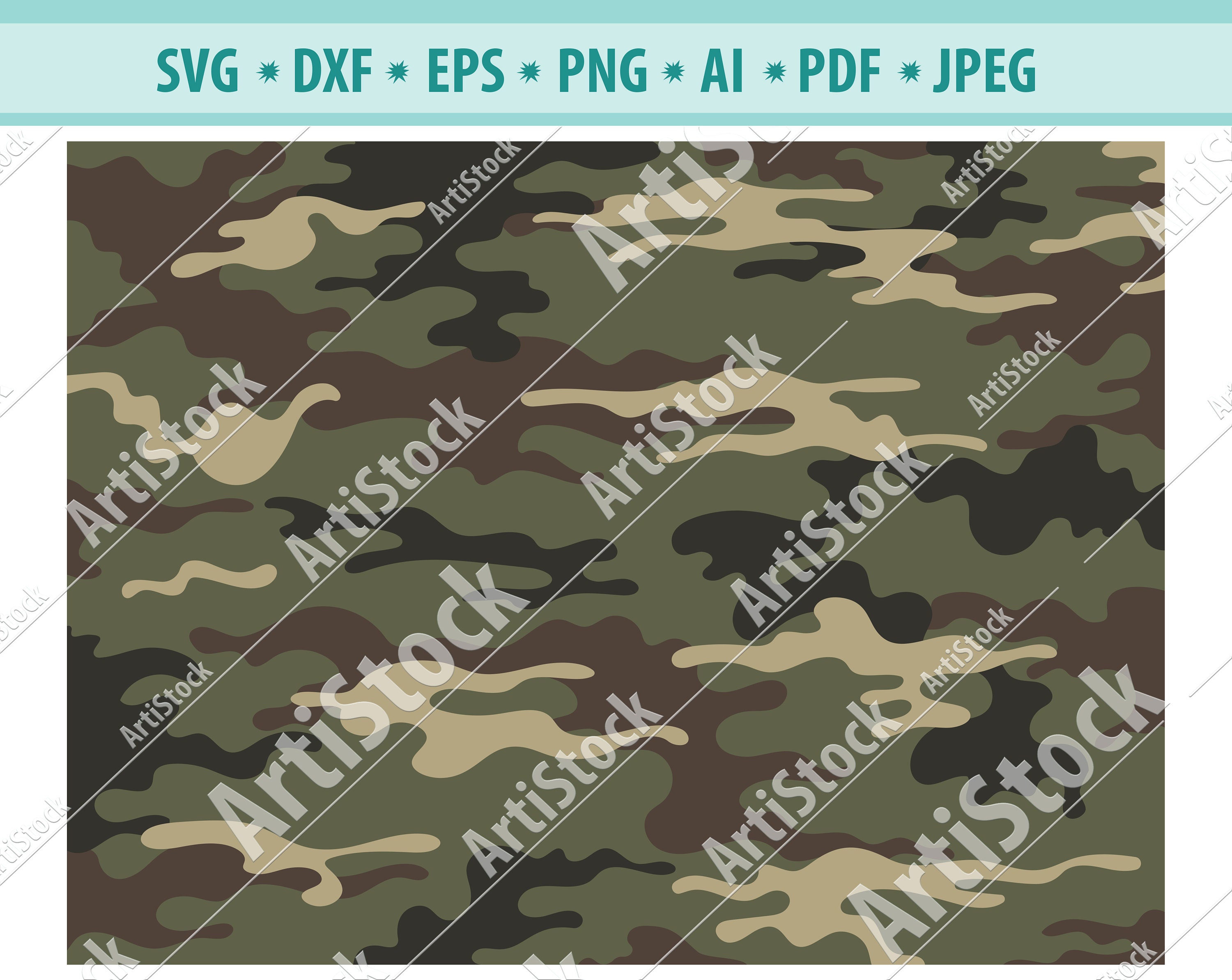 Detail Design Loreng Nomer 53
