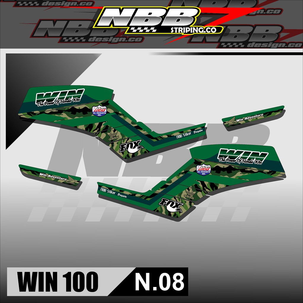 Detail Design Loreng Nomer 54