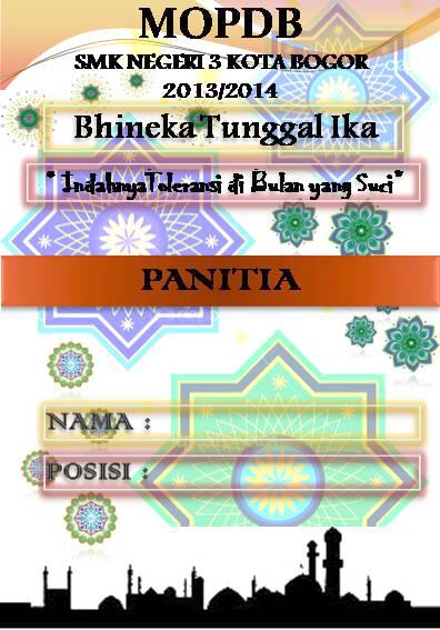 Detail Design Name Tag Panitia Nomer 30