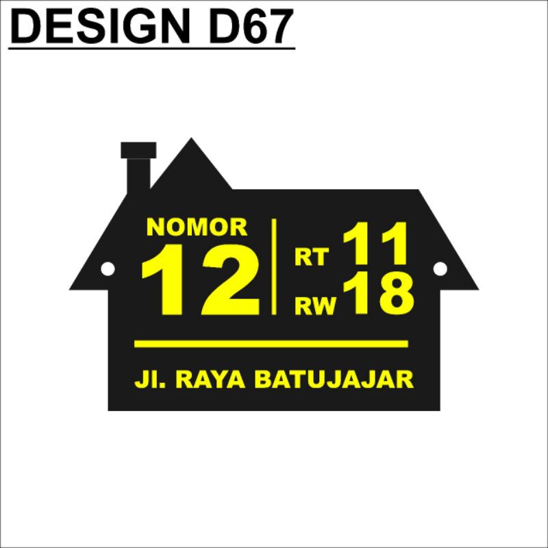 Detail Design No Rumah Nomer 39