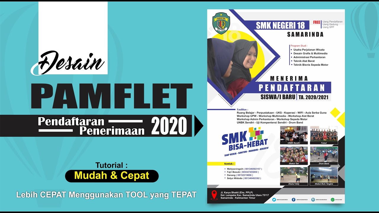 Detail Design Pamflet Keren Nomer 15