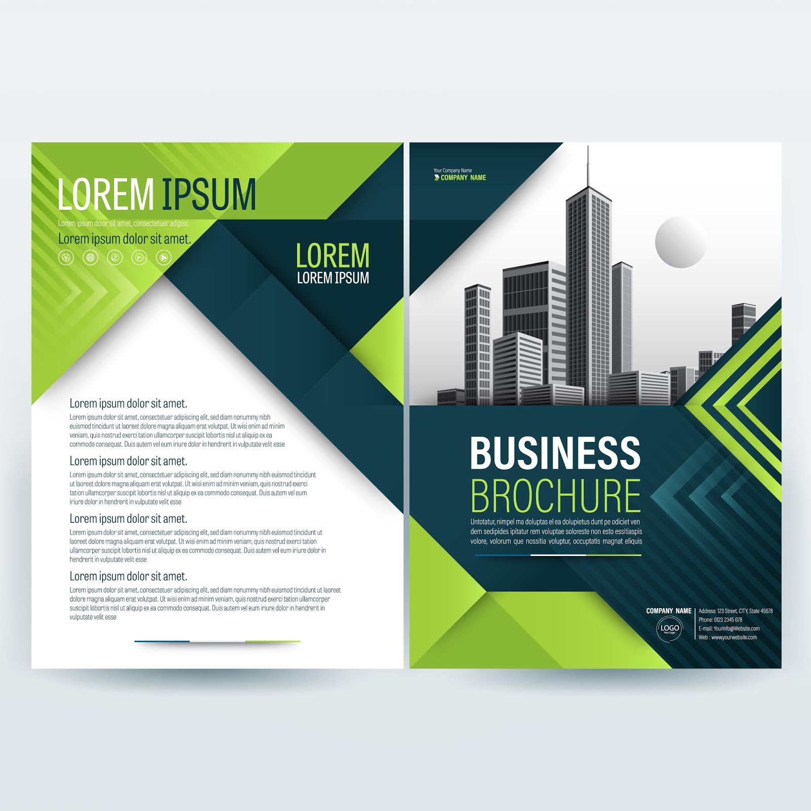 Detail Design Pamflet Keren Nomer 20