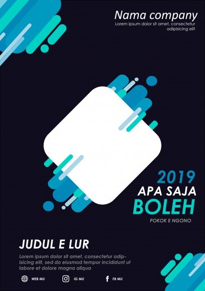 Detail Design Pamflet Keren Nomer 26