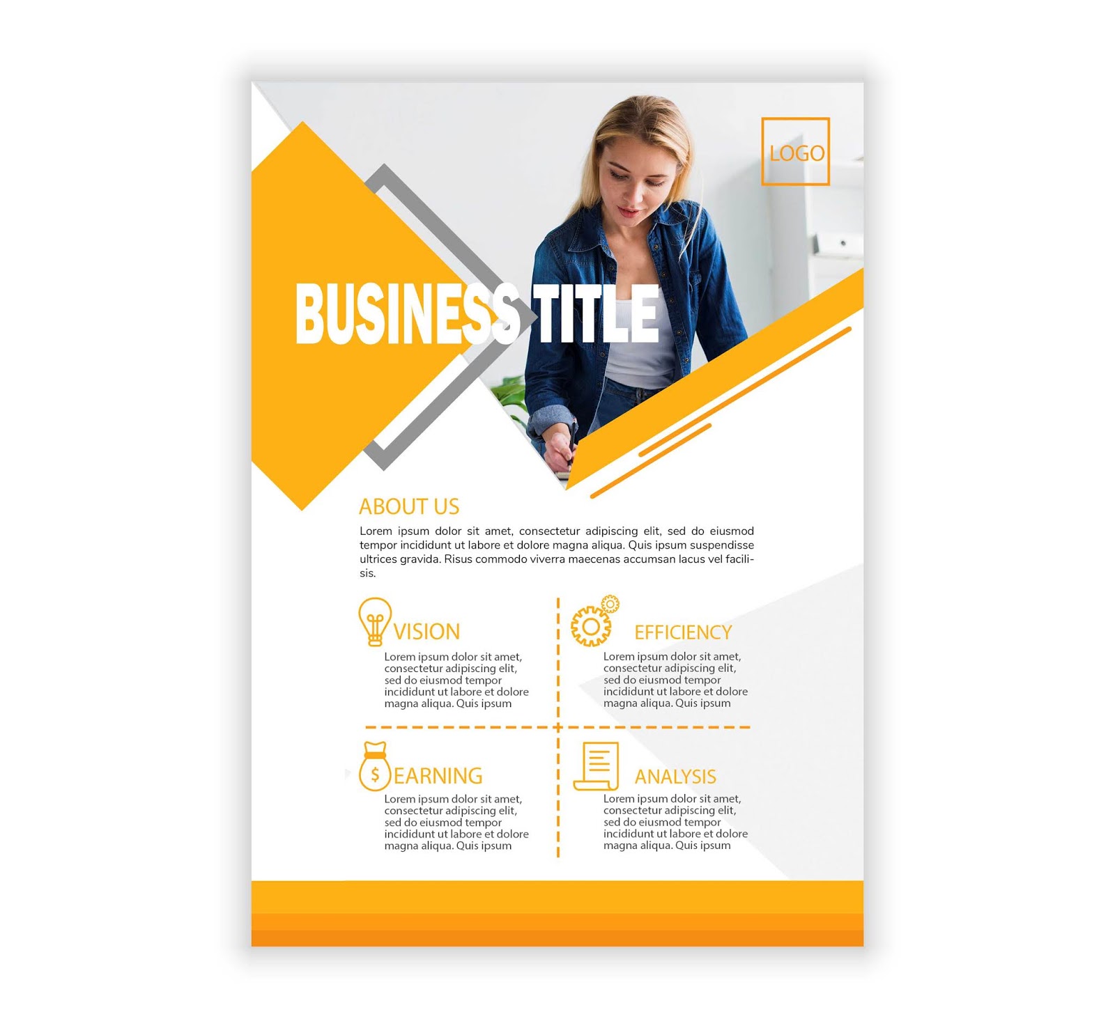 Detail Design Pamflet Keren Nomer 9