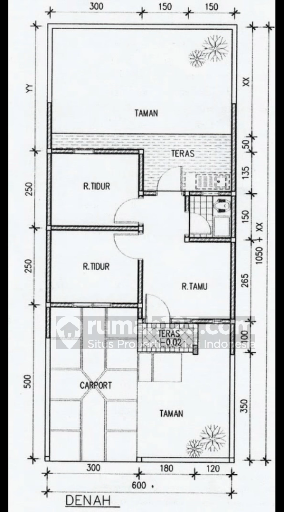 Detail Design Rumah Tipe 36 Nomer 11