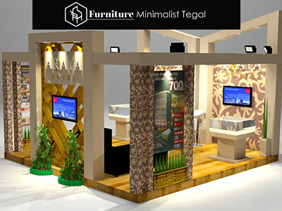 Detail Design Stand Pameran Minimalis Nomer 36