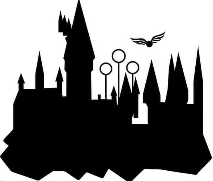 Detail Harry Potter Hogwarts Silhouette Nomer 5