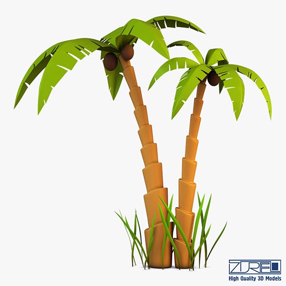 Detail Palm Tree Cinema 4d Nomer 7