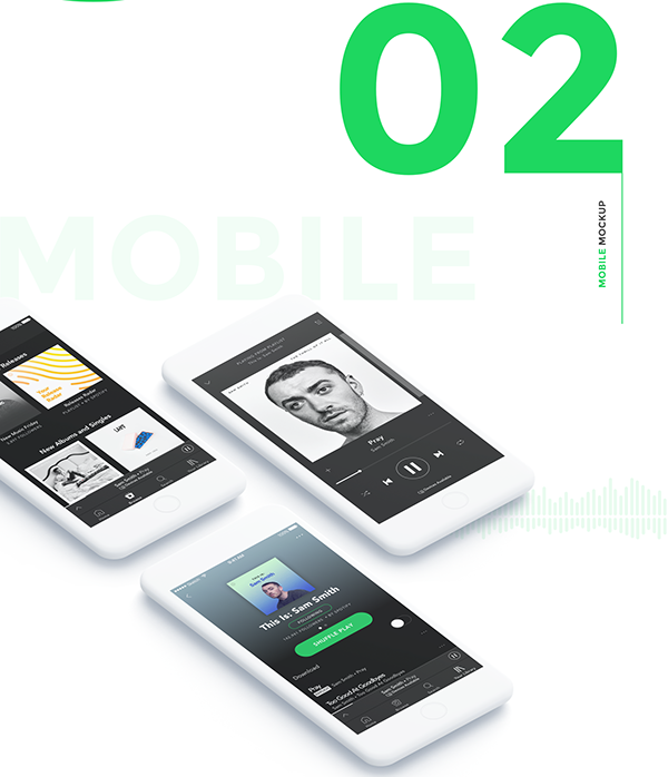 Detail Spotify Mockup Nomer 17