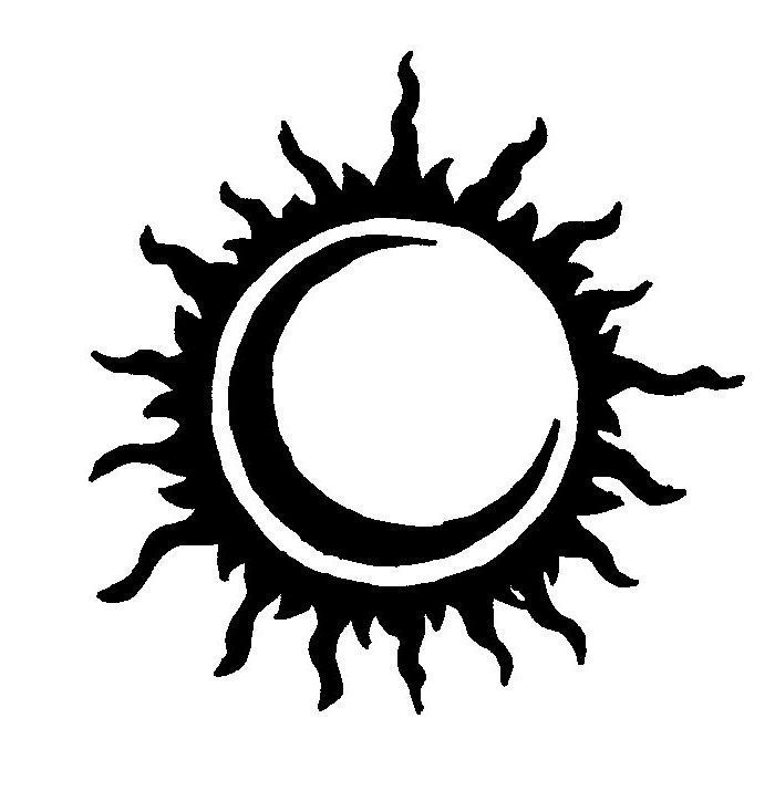 Sun Eclipse Tattoo - KibrisPDR