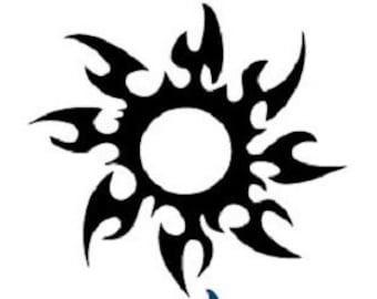 Detail Sun Eclipse Tattoo Nomer 13