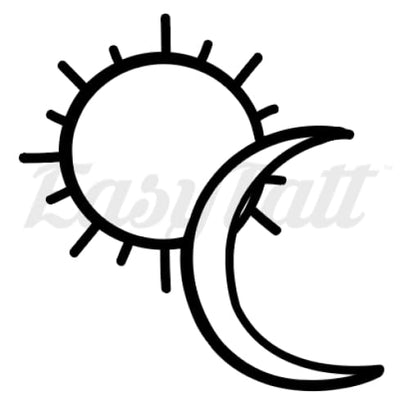 Detail Sun Eclipse Tattoo Nomer 21