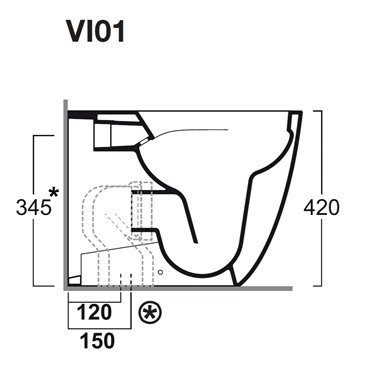 Detail Technische Zeichnung Toilette Nomer 9