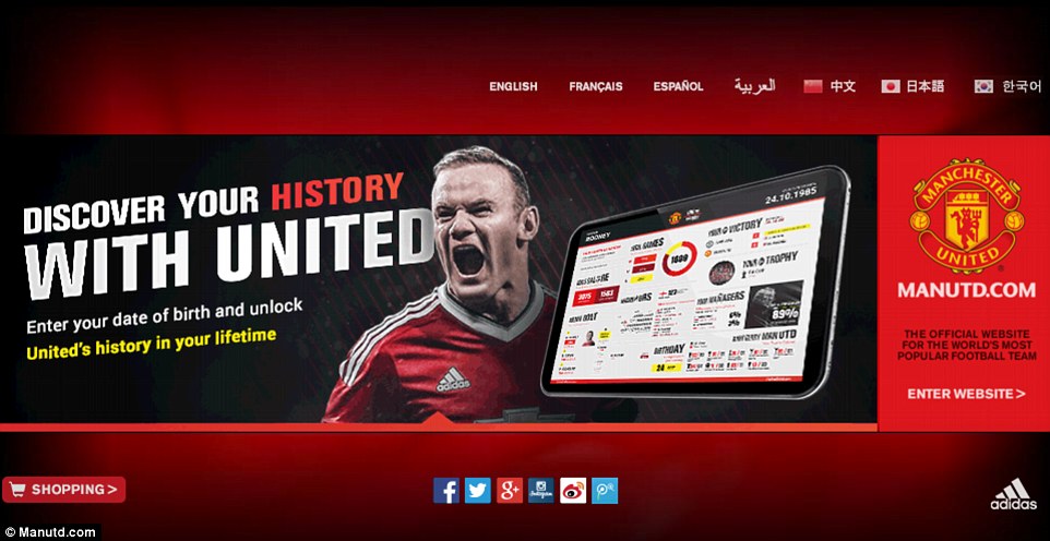 Detail Manchester United Official Site Nomer 8