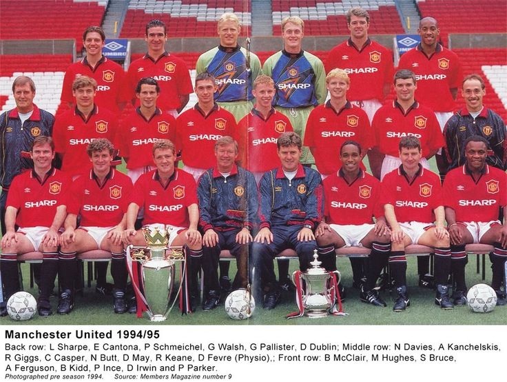 Detail Manchester United Team Photograph Nomer 25