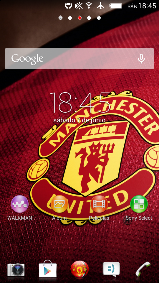 Detail Manchester United Themes For Android Nomer 2