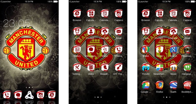 Detail Manchester United Themes For Android Nomer 20