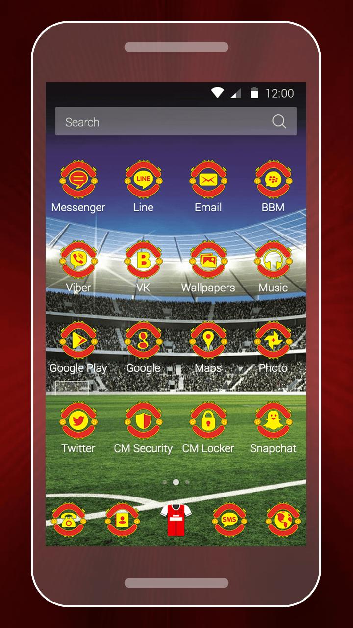 Detail Manchester United Themes For Android Nomer 37