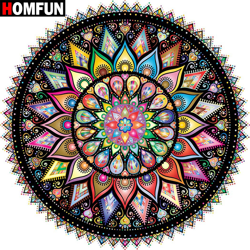 Detail Mandala Art Berwarna Nomer 47