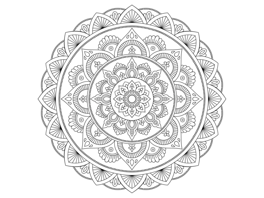 Detail Mandala Hd Nomer 6
