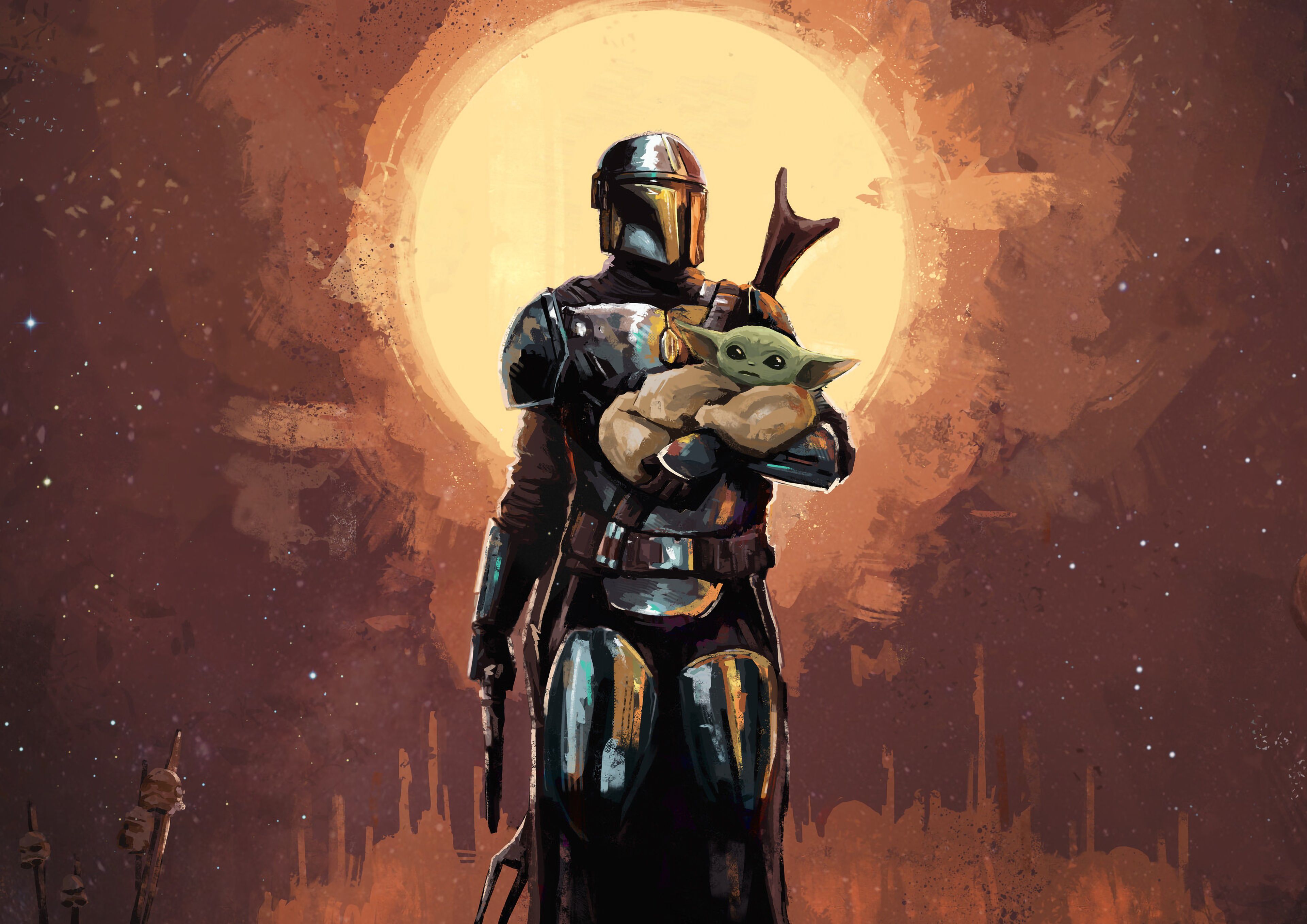 Detail Mandalorian Wallpaper Nomer 7