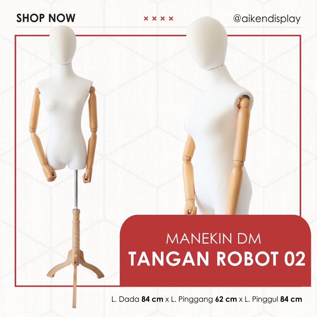 Detail Manekin Tangan Robot Nomer 12