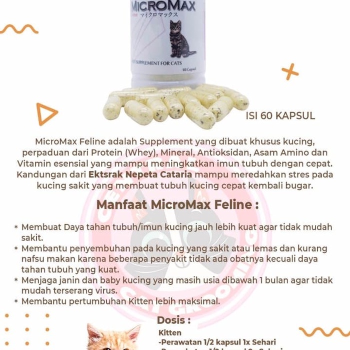 Detail Manfaat Micromax Untuk Kucing Nomer 2