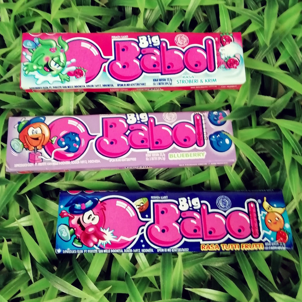 Detail Manfaat Permen Karet Big Babol Nomer 34