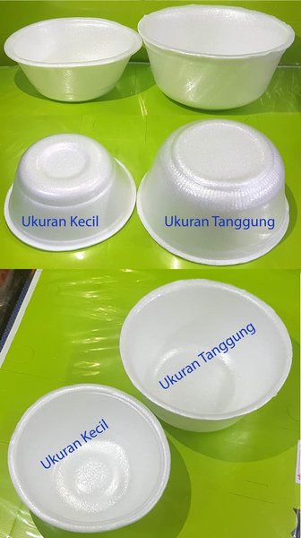 Detail Mangkok Styrofoam Tutup Nomer 15