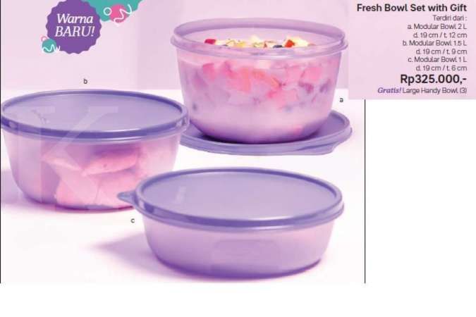 Detail Mangkok Tupperware Ungu Nomer 30