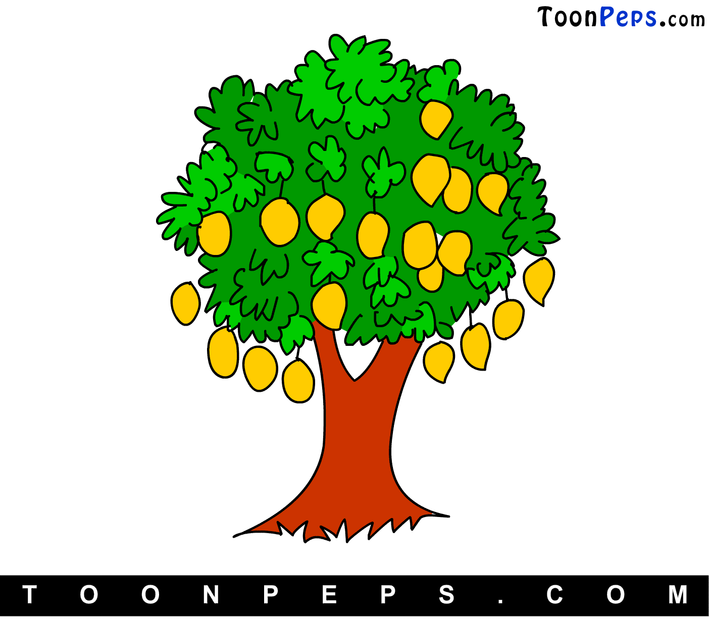Detail Mango Tree Cartoon Nomer 17