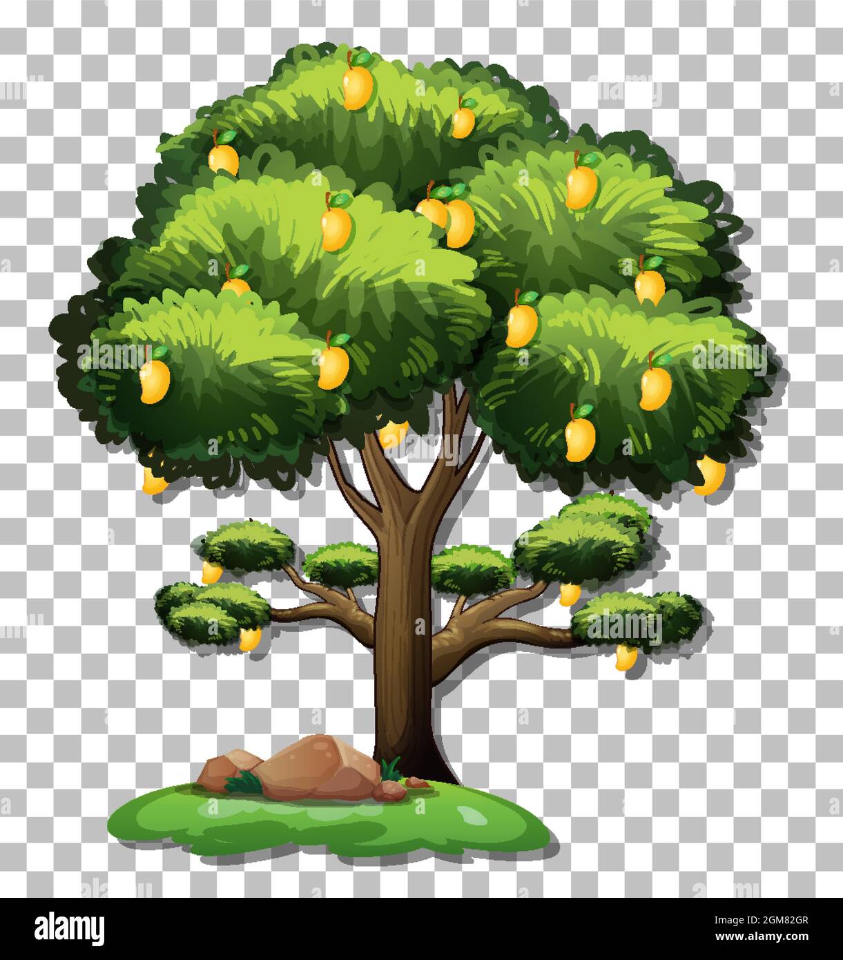 Detail Mango Tree Clipart Nomer 43