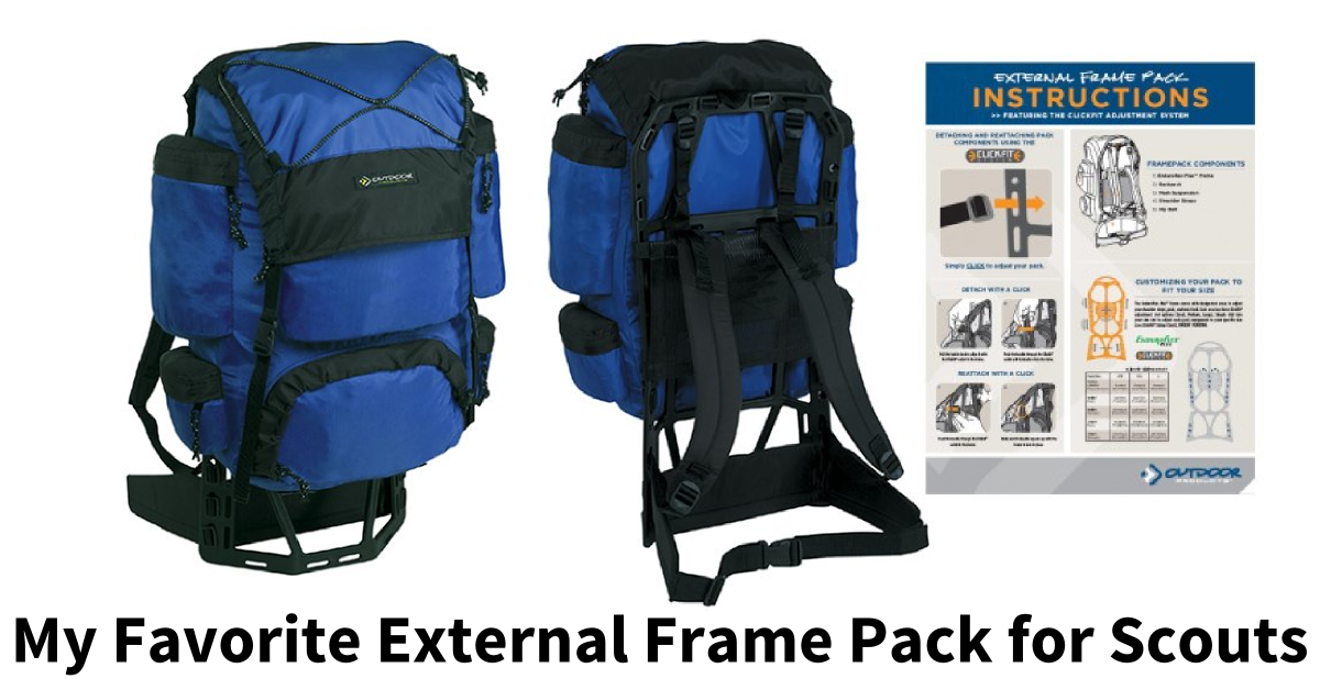 Detail Mantis Dragonfly External Frame Pack Nomer 4