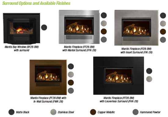 Detail Mantis Gas Fireplace Nomer 7