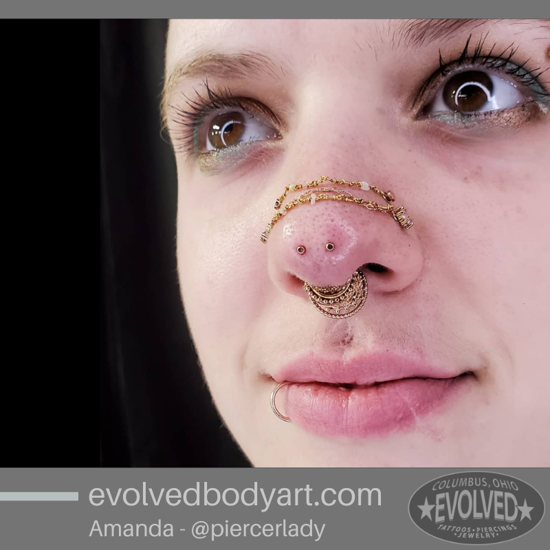 Detail Mantis Piercing Nomer 5