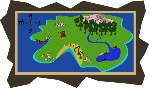 Detail Map Clipart Nomer 25