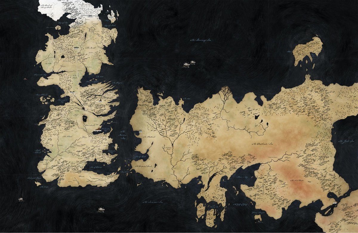 Detail Map Game Of Throne Nomer 2