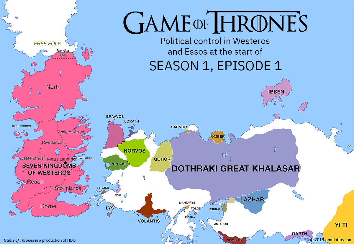 Detail Map Game Of Throne Nomer 3