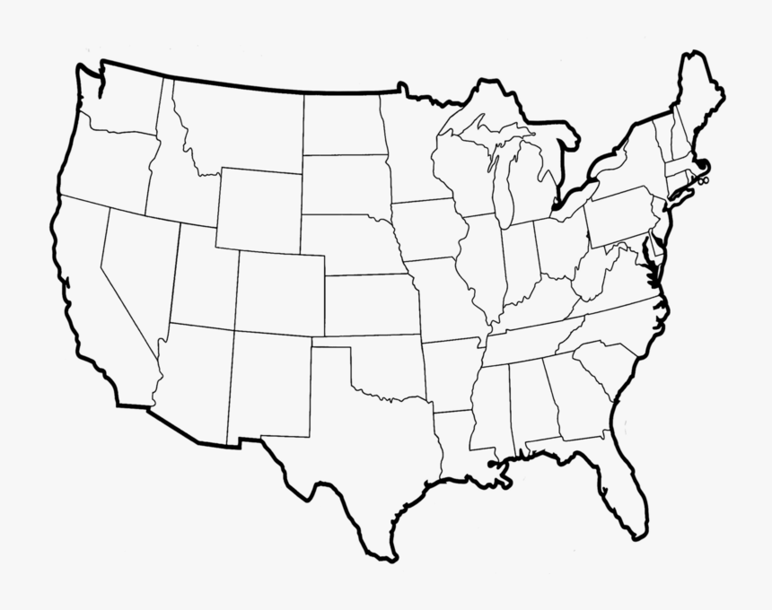 Detail Map Of The Us Png Nomer 17