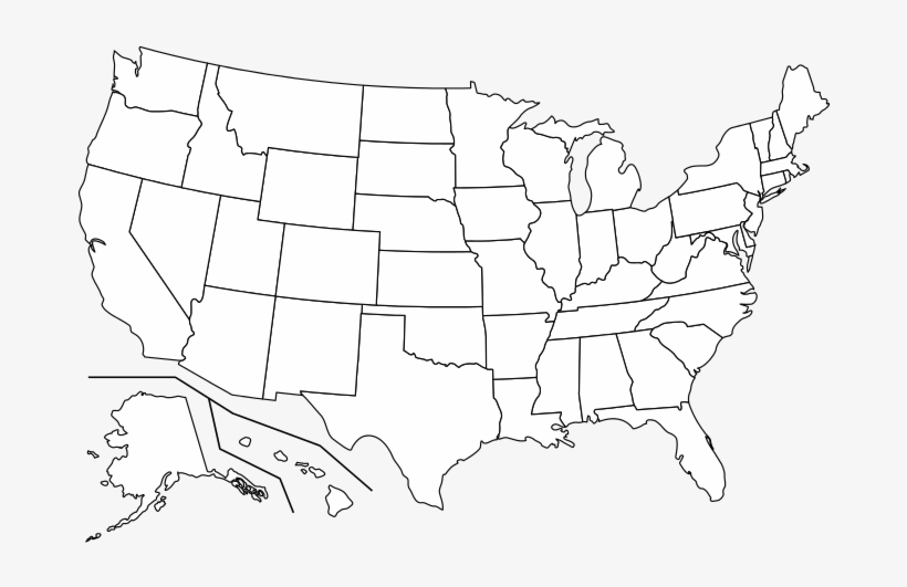 Detail Map Of The Us Png Nomer 19