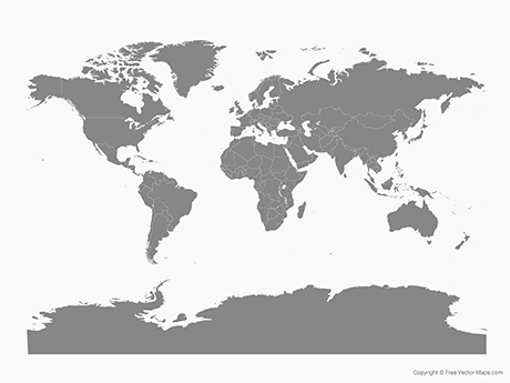 Detail Map Of The World Free Nomer 34