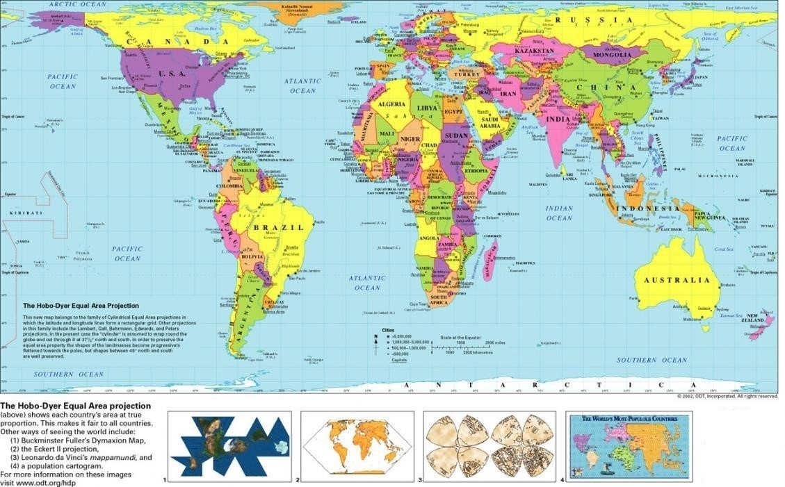 Detail Map Of The World Free Nomer 43