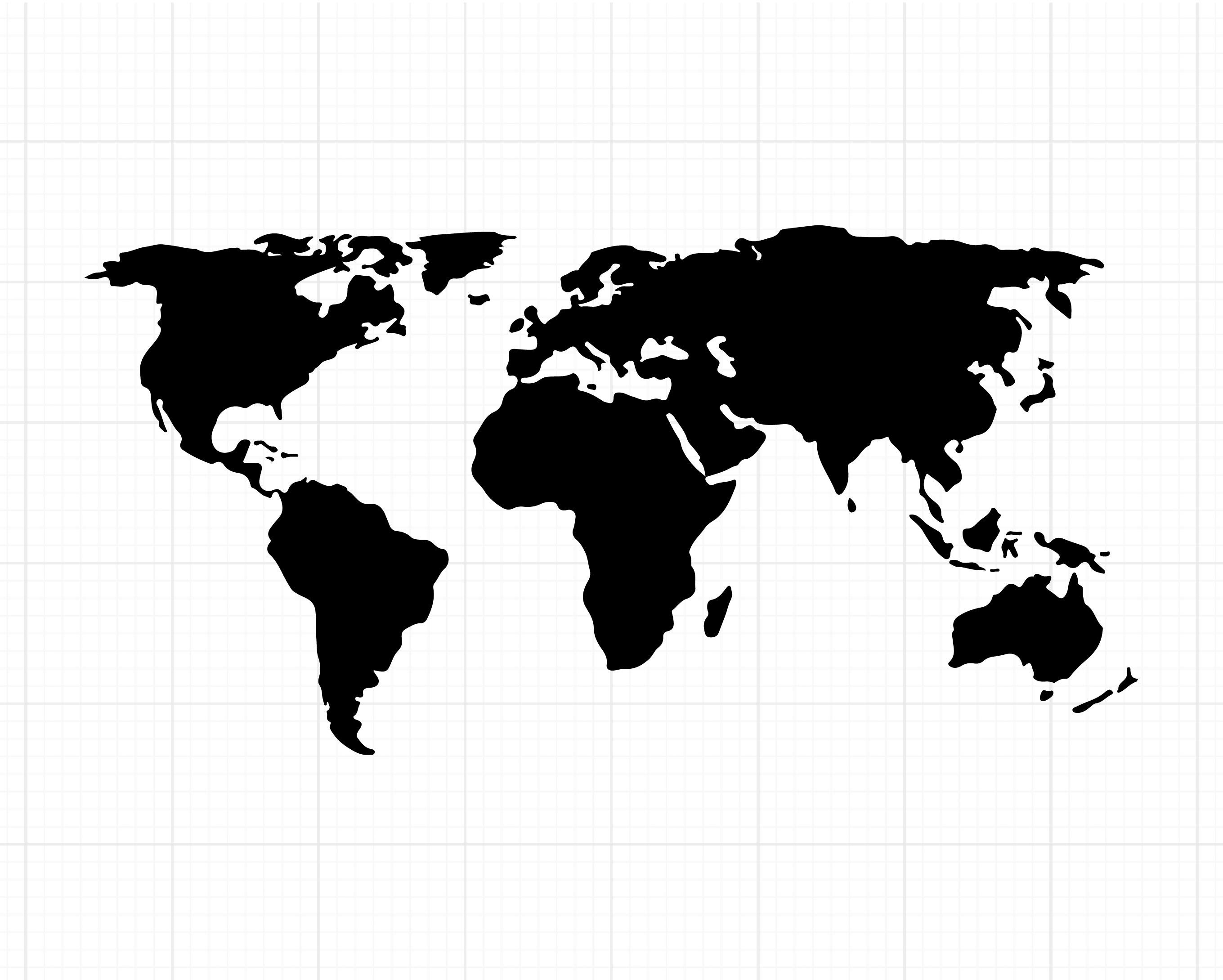 Detail Map Of The World Png Nomer 33