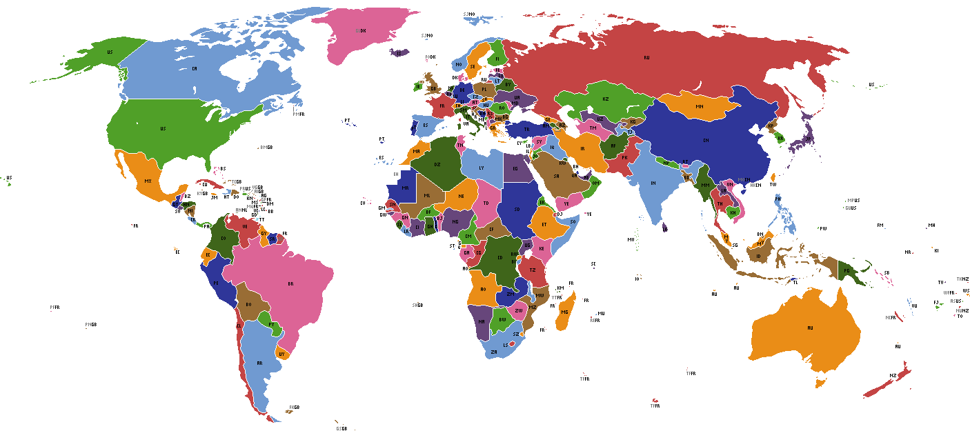 Detail Map Of The World Png Nomer 48