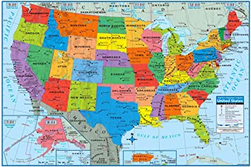 Detail Map Of United States Images Nomer 23