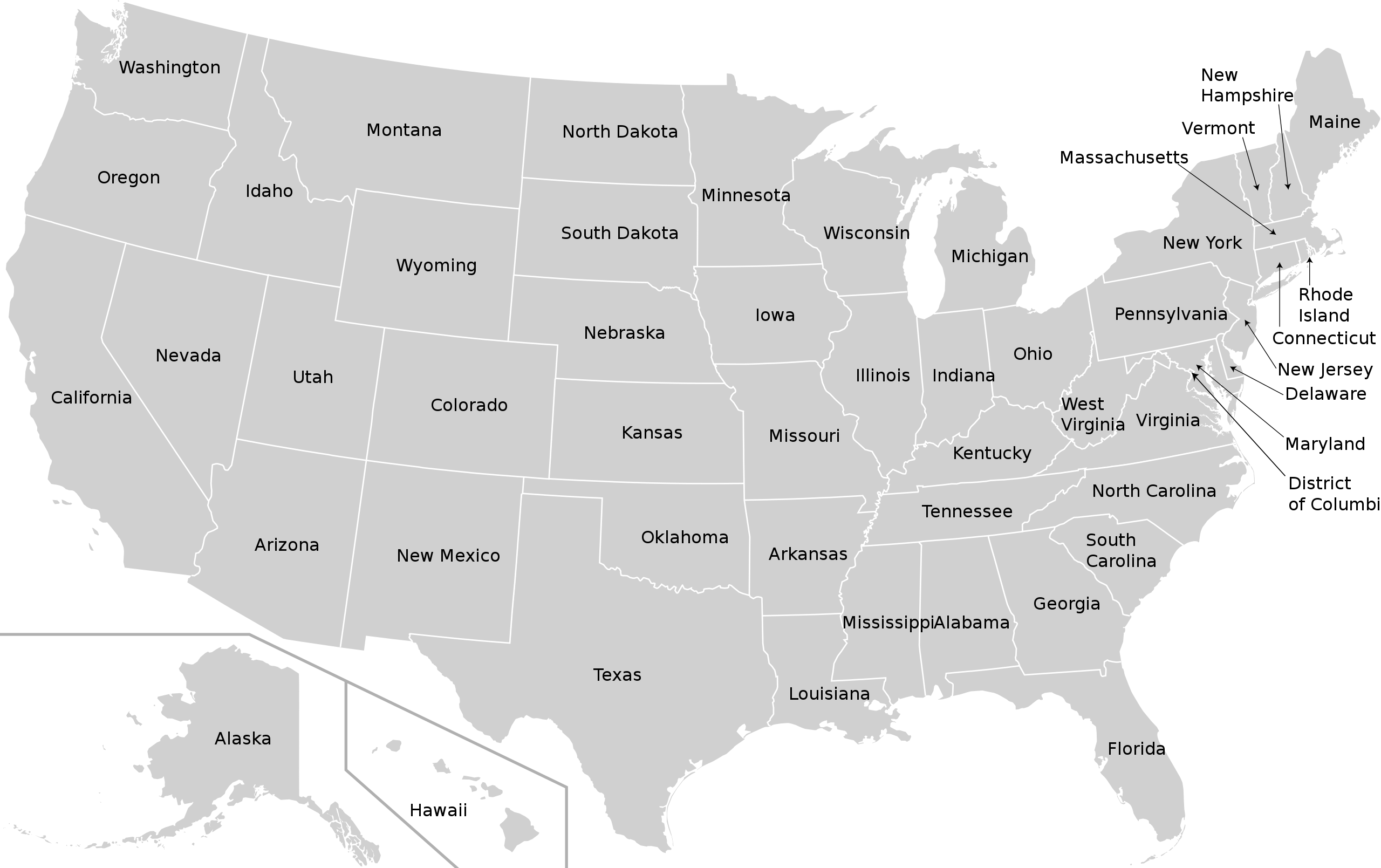 Detail Map Of Us Images Nomer 44