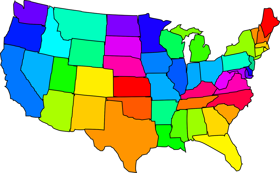 Detail Map Of Us Png Nomer 46