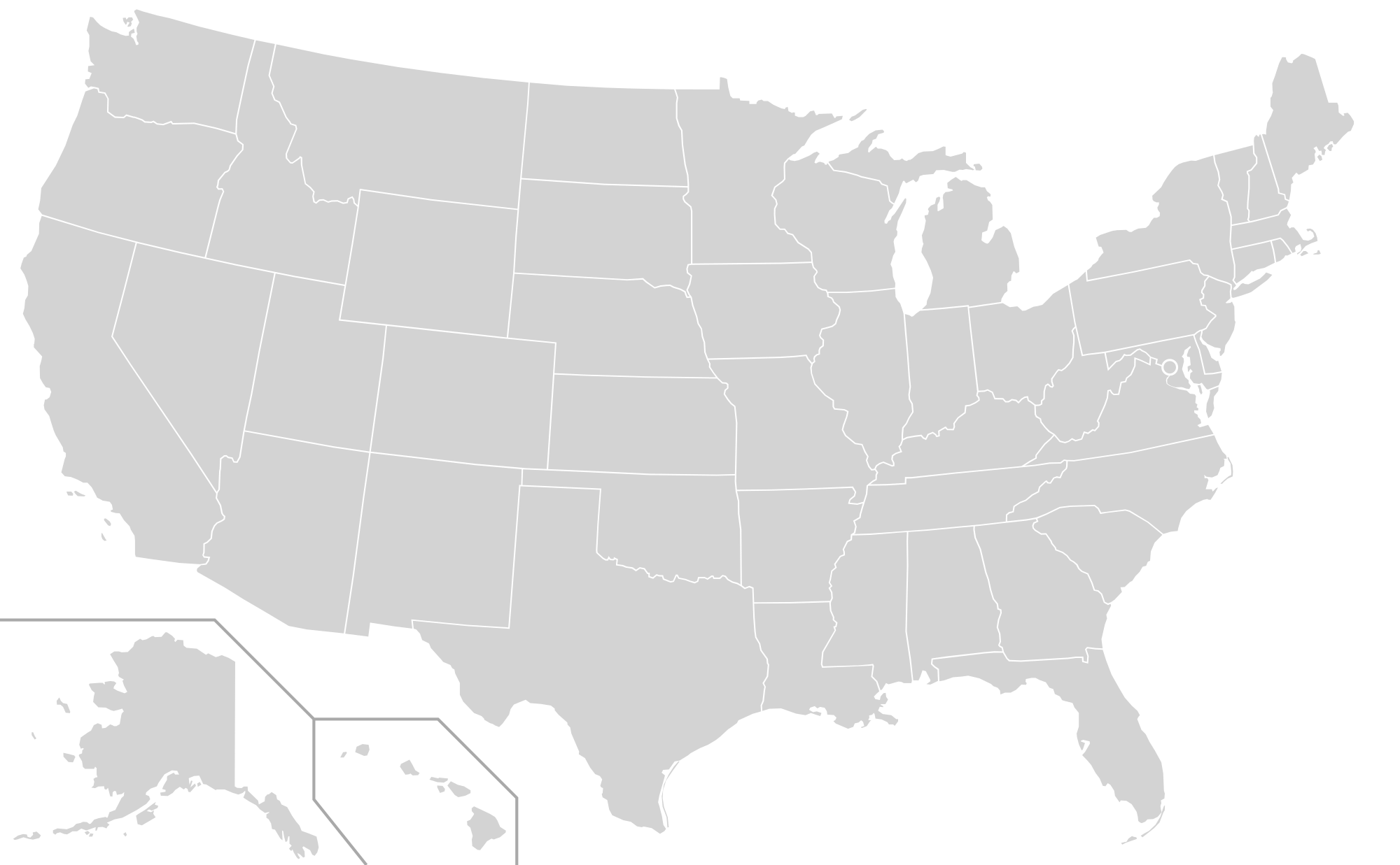 Detail Map Of Usa Png Nomer 11